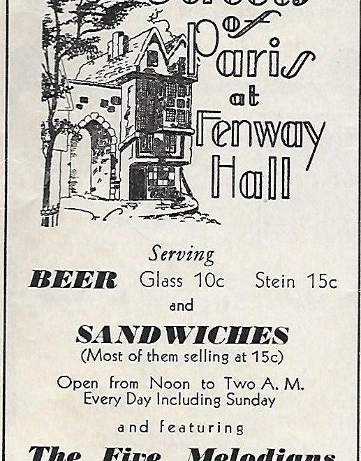 Beer and Sandwiches, 1933